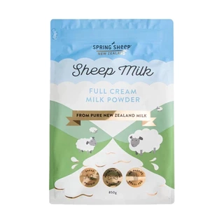 Thùng 8 Túi Sữa Cừu Nguyên Chất Spring Sheep New Zealand 850gr