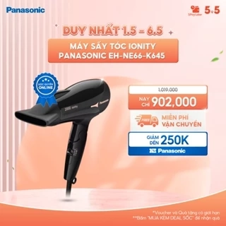 Máy Sấy Tóc Ionity Panasonic EH-NE66-K645 - Công suất 2000W - Bảo hành 12 Tháng