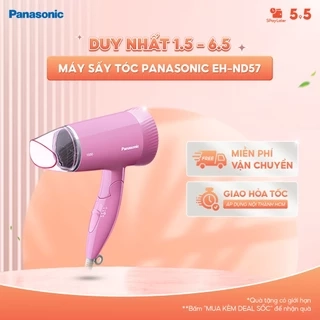 Máy sấy tóc Panasonic EH–ND57 – Hàng chính hãng - Xám/ Hồng