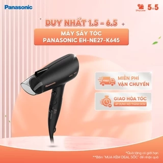 Máy sấy tóc Panasonic EH-ND65-K645 – Công suất 2300W – Sấy nóng lạnh – Đầu sấy 11mm