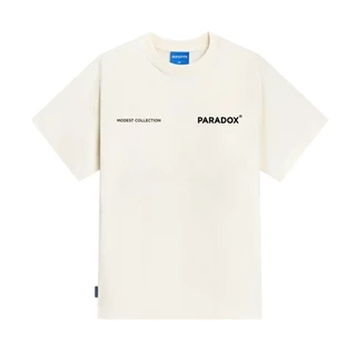 Áo thun MODEST I TEE Cotton Màu Đen, Kem, Trắng PARADOX AT5V0304