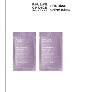 Bộ đôi kem dưỡng thể làm sáng da Paula's Choice Skin Revealing Body Lotion 10% AHA 4mlx2 5909x2
