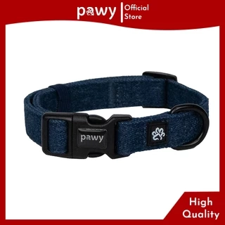 Vòng Cổ Chó Pawy - Denim Dark Blue - Dog Collar - Vòng Cổ Cho Mèo