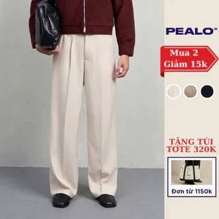 Quần âu PEALO form rộng phong cách hàn quốc cao cấp