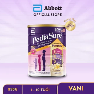 Sữa bột Pediasure 800g hương vani
