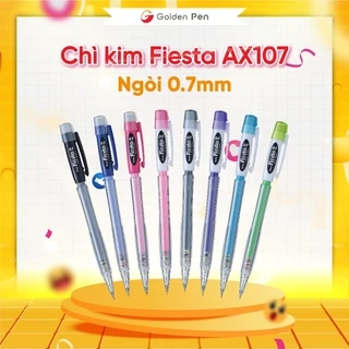 Bút Chì Kim Pentel Nhật Bản Fiesta AX107 Ngòi 0.7mm | Thiết Kế Thân Trong Đẹp Mắt |Trang Bị Đầu Tẩy Tiện Dụng | 3 Màu Vỏ