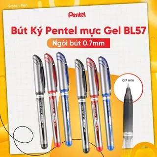 Bút Gel Mực Xanh BL57 – Bút Ký Tên Cao Cấp, Nét Mượt, Mực Nước Nhanh Khô, Viết Êm Tay