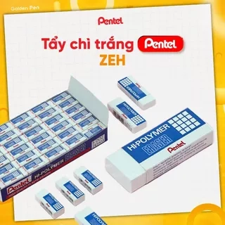 Tẩy Chì Không Bụi Hi-Polymer Pentel ZEH An Toàn Cho Sức Khỏe Tẩy Sạch Mọi Loại Chì Hạn Chế Bụi Tẩy