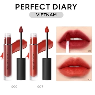 Son Kem Lì Perfect Diary Fog Dreamy Matte Lip Gloss Nhiều Tông Màu Bản Nâng Cấp