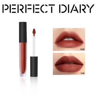 Son kem lì PERFECT DIARY tông màu đỏ đẹp mắt 2.5g