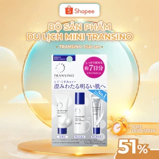 Bộ Sản Phẩm Du Lịch TRANSINO - TRANSINO trial wash EX