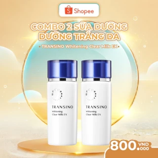 Combo 2 Sữa Dưỡng Dưỡng Trắng Da TRANSINO 100ml