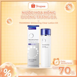 Nước Hoa Hồng Dưỡng Trắng Da TRANSINO - Whitening Clear Lotion EX Thẩm Thấu Sâu Vào Da 150ml
