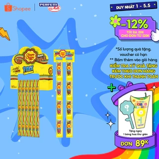 COMBO Hộp Kẹo dẻo vị chua Chupa Chups hương trái cây hỗn hợp và dạng ống Hương Dâu và Cola