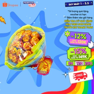 Kẹo mút Chupa Chups hình dáng Bó hoa hồng hương trái cây (19 que kẹo) phù hợp tặng người thương nhân dịp đặc biệt