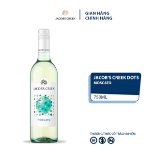Rượu Vang Trắng có ga Jacob's Creek Dots Moscato 750ml 7.5% Không Kèm Hộp