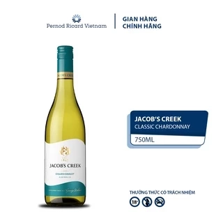 Rượu Vang Trắng Jacob's Creek Classic Chardonnay Nồng Độ Alc 12.9% 750ml không kèm hộp