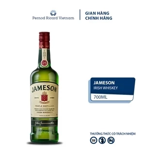 Rượu Whiskey Jameson lrish  Nồng Độ Alc 40% 700ml Không Kèm Hộp