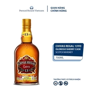 Rượu Whisky Chivas Regal 13 Extra Sherry Casks Nồng Độ Alc 40% 700ml  Kèm Hộp