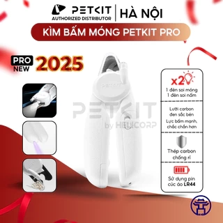Kìm Cắt Móng Chó Mèo PETKIT Pro 2in1 Lưới Thép Đầy 3mm Cứng Cáp Cắt Mọi Loại Móng Cứng, Dài Khó Cắt
