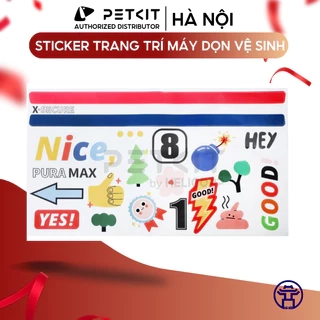 Trang Trí Cá Nhân Hoá Máy Dọn Vệ Sinh Tự Động PETKIT