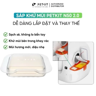 Hộp Sáp Khử Mùi N50.20 gồm 3 viên Cho Máy Vệ Sinh, Máy Dọn Phân Tự Động Petkit Pura Max