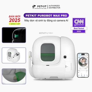Máy vệ sinh Petkit Purobot Max Pro with Camera 2025