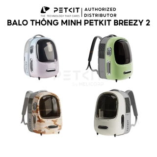 Balo Cho Thú Cưng, Balo Cho Mèo Phi Hành Gia Cao Cấp Petkit Breezy