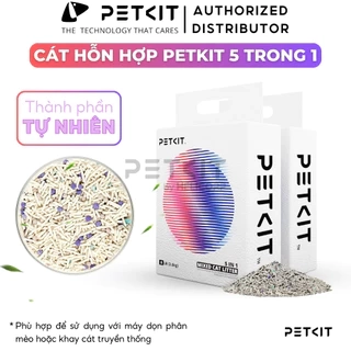 Cát Mèo PETKIT Không Mùi, Khử Mùi Tự Nhiên, Vón Cục Nhanh, Xả Toilet, 3.6Kg/túi