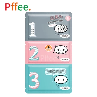 Set 3 mặt nạ mũi PFFEE hỗ trợ giảm mụn đầu đen làm sạch sâu lỗ chân lông hiệu quả