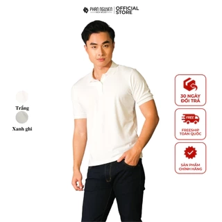 Áo polo cộc tay nam Phan Nguyễn, chất liệu cotton mềm mại, thoáng mát, hạn chế nhăn nhàu, khử mùi tốt APC.241-242