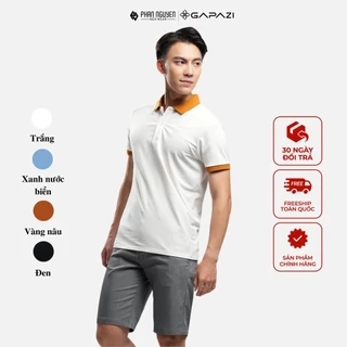Áo polo công sở nam ngắn tay Gapazi chất liệu thoáng mát, chống nhăn, màu sắc đơn giản trẻ trung, năng động GAP.009