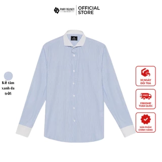 Áo sơ mi dài tay nam Phan Nguyễn, chất liệu cao cấp, mềm mịn, ít nhăn nhàu form slim fit SMD.1397