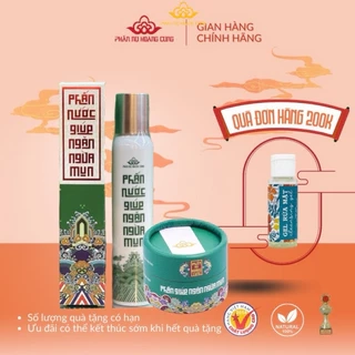 Combo dưỡng da ngừa mụn Phấn Nụ Hoàng Cung 120ml