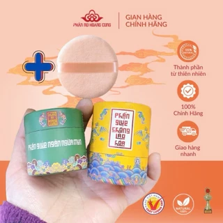 Combo dưỡng da, ngừa mụn và chống lão hoá Phấn Nụ Hoàng Cung