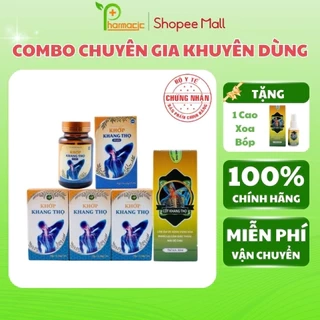 Combo 4 Hộp Khang Thọ (3 Khớp Khang Thọ + 1 Khang Thọ PLUS + 1 Xịt Khang Thọ) – Giải Pháp Đột Phá