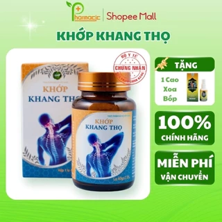 Khớp KHANG THỌ Chính Hãng, 200 Viên Hoàn - Giải Pháp Cho Người Bệnh Xương Khớp