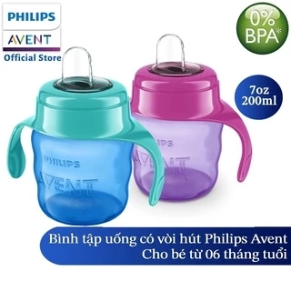 Philips Avent bình tập uống 200ml bé từ 6 tháng SCF551/03 SCF551/05