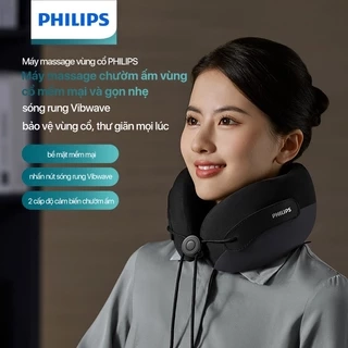 Máy Massage Cổ Vai Gáy PHILIPS 3521-sạc không dây tiện dụng, massage nhiều vị trí