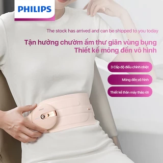 Máy Chườm Ấm Vùng Bụng PHILIPS 4325-Tận hưởng chườm ấm thư giãn vùng bụng,Thiết kế mỏng đến vô hình