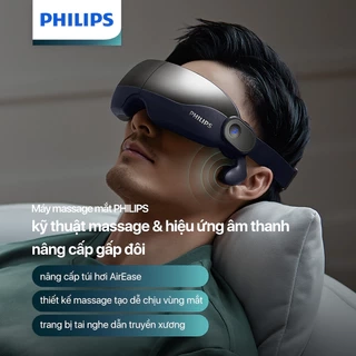 Máy Massage Mắt PHILIPS 2702-kết nối thông minh bluetooth phát âm nhạc