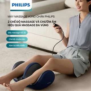 Máy Massage Vùng Chân PHILIPS 6331-2 chế độ massage và chườm ấm hiệu quả massage đa vùng
