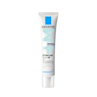 Kem Dưỡng Giảm Mụn, Giảm Thâm, Thông Thoáng Lỗ Chân Lông La Roche-Posay Effaclar Duo+ 40ml