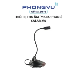Thiết bị thu âm (Microphone) Salar M6 - Bảo hành 18 tháng
