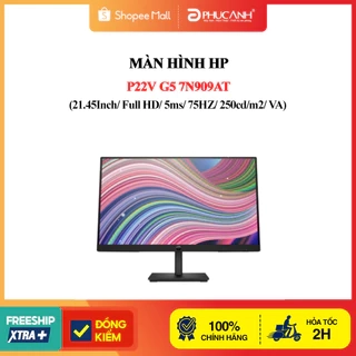 Màn hình HP P22v G5 7N909AT (21.45Inch/ Full HD/ 5ms/ 75HZ/ 250cd/m2/ VA)