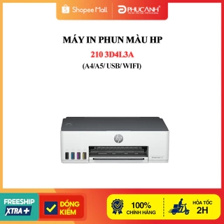 Máy in phun màu HP 210 3D4L3A (A4/A5/ USB/ WIFI)