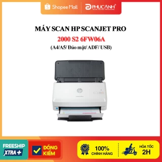 Máy Scan HP ScanJet Pro 2000 S2 6FW06A (A4/A5/ Đảo mặt/ ADF/ USB)