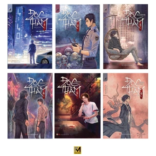 Sách Tiểu Thuyết Đam Mỹ Trinh Thám - Đọc Thầm Bộ 6 cuốn tặng phụ kiện