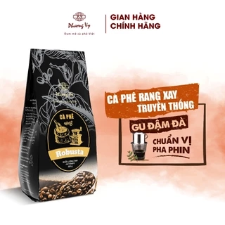 Cà Phê Truyền Thống Robusta 500g đậm đà, thơm ngon, Phương Vy Coffee