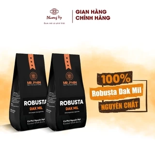 COMBO 2 Cà Phê Mr. Phin Robusta Dak Mil 500g đậm đà, không chua, Phương Vy Coffee